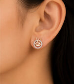 Rose Gold Pendant Set for Women | Elegant Fine Gold Jewellery - Image 4
