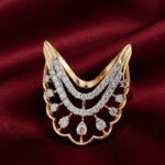 Yellow Gold Ring for Women | Elegant Fine Gold Jewellery