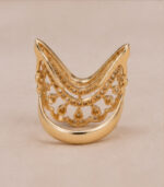 Yellow Gold Ring for Women | Elegant Fine Gold Jewellery - Image 3