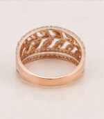 Rose Gold Ring for Women | Elegant Fine Gold Jewellery - Image 3