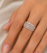 Rose Gold Ring for Women | Elegant Fine Gold Jewellery - Image 4